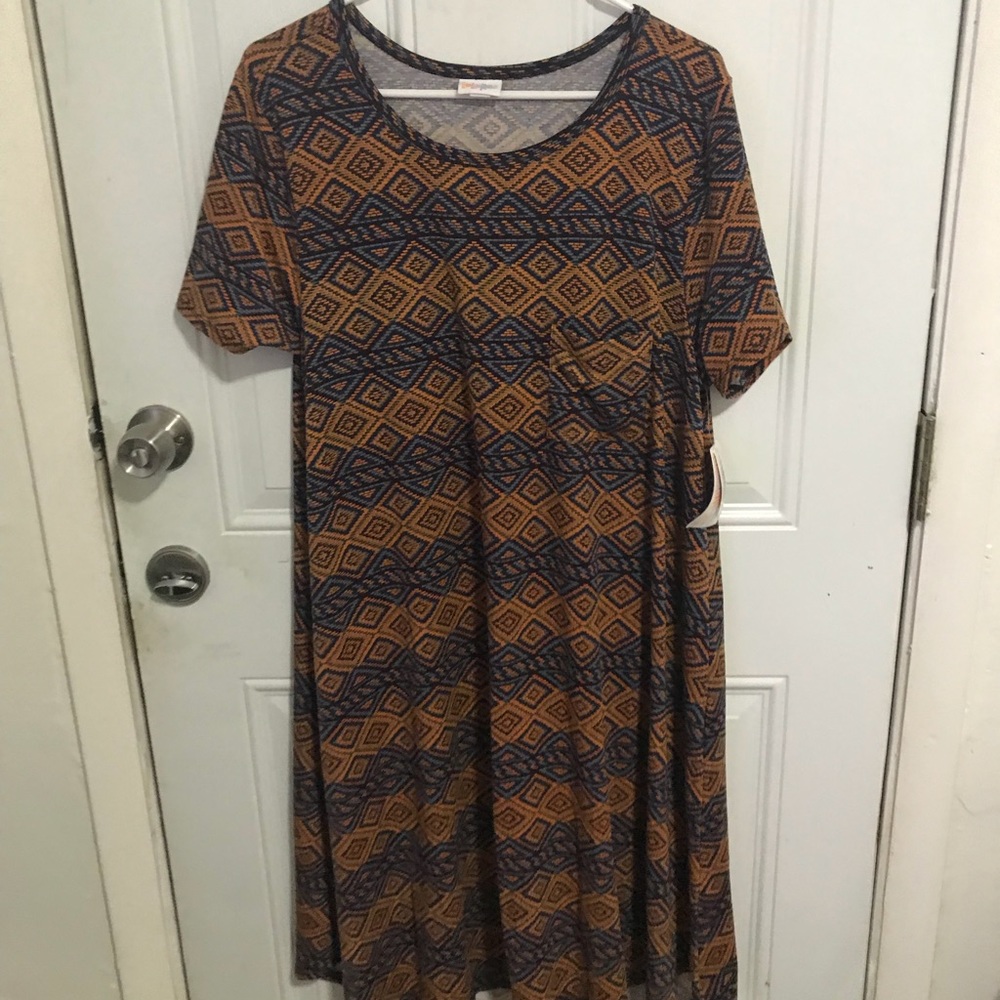NWT LuLaRoe Carly dress, XL, Make an Offer!